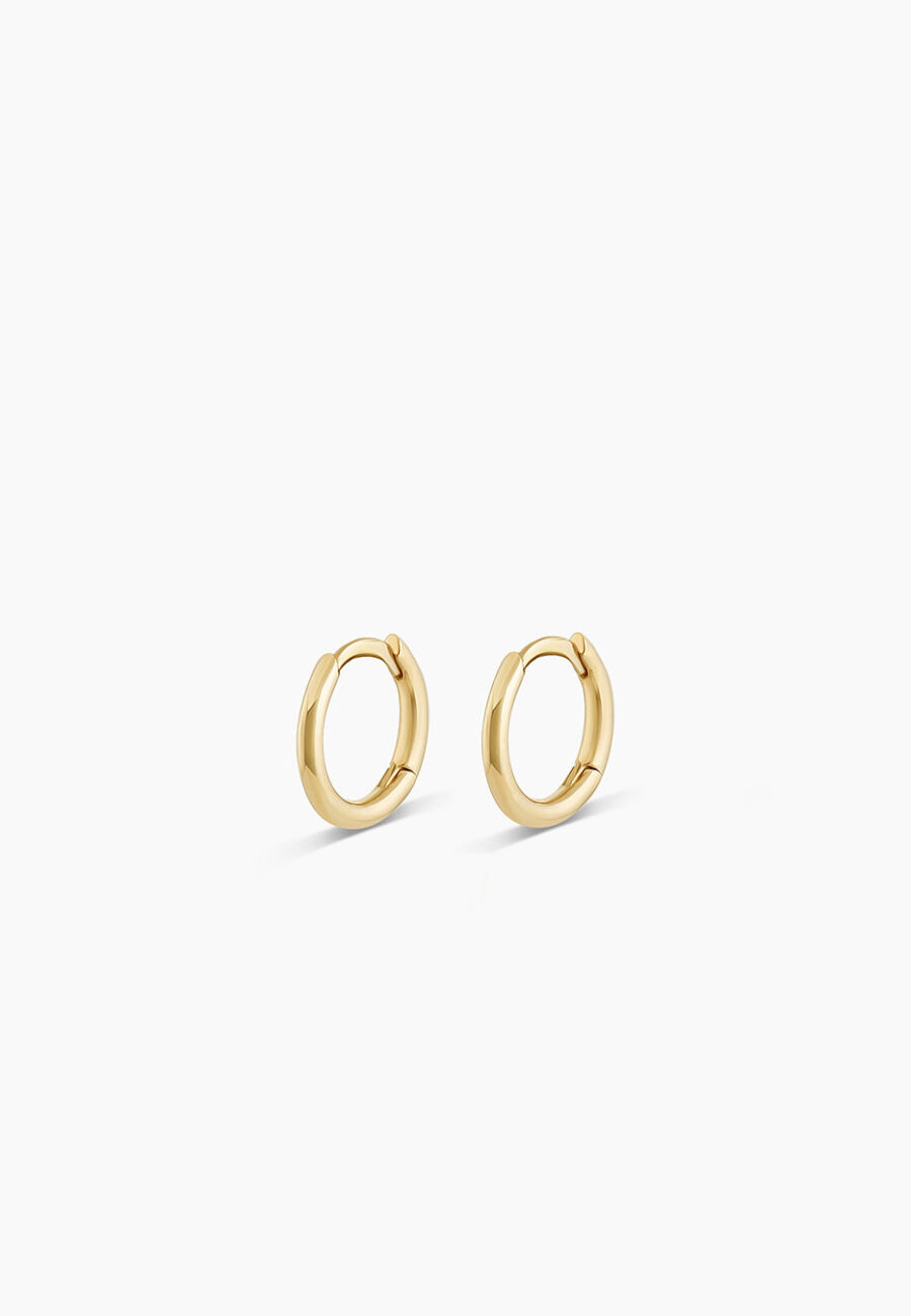 14K Gold Classic Huggies
