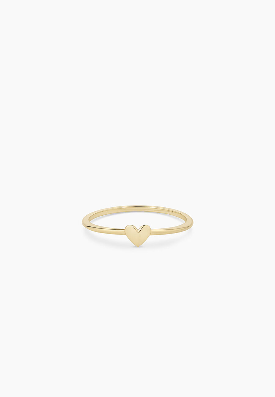 14K Gold Amour Ring
